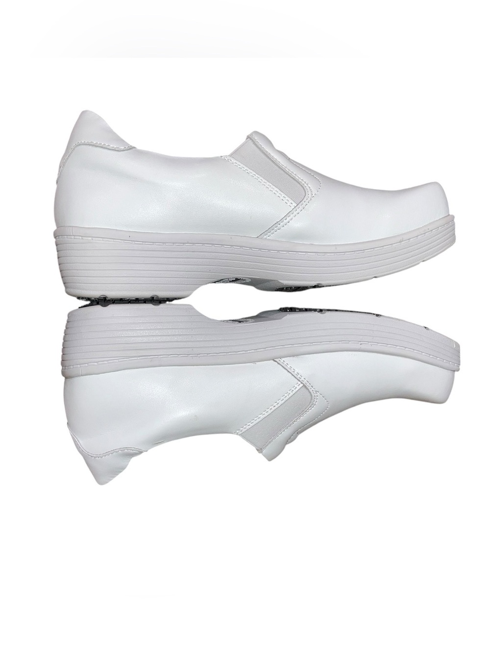 Hawkwell White Slip-On Platform 
Clog Size 8.5 NWOT
